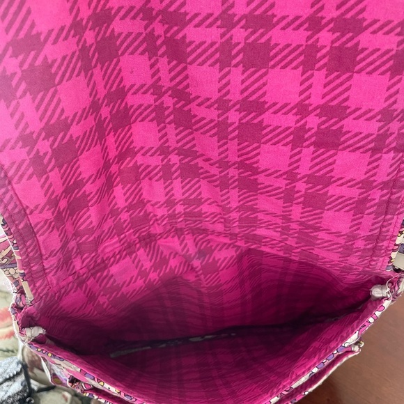 Vera Bradley Crossbody bag, large,pink paisley - Picture 3 of 6